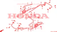 SOUPAPE D'AIR(1) pour Honda VFR 750 de 1992