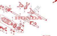 BARILLET DE SELECTION pour Honda CBR 900 FIREBLADE de 1995
