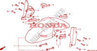 GARDE BOUE AVANT (2) pour Honda CBR 900 RR de 1996