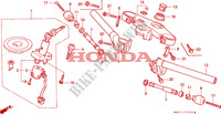 GUIDON   TE DE FOURCHE pour Honda CBR 900 FIREBLADE de 1993