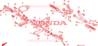 MARCHE(2) pour Honda CBR 900 FIREBLADE de 1995