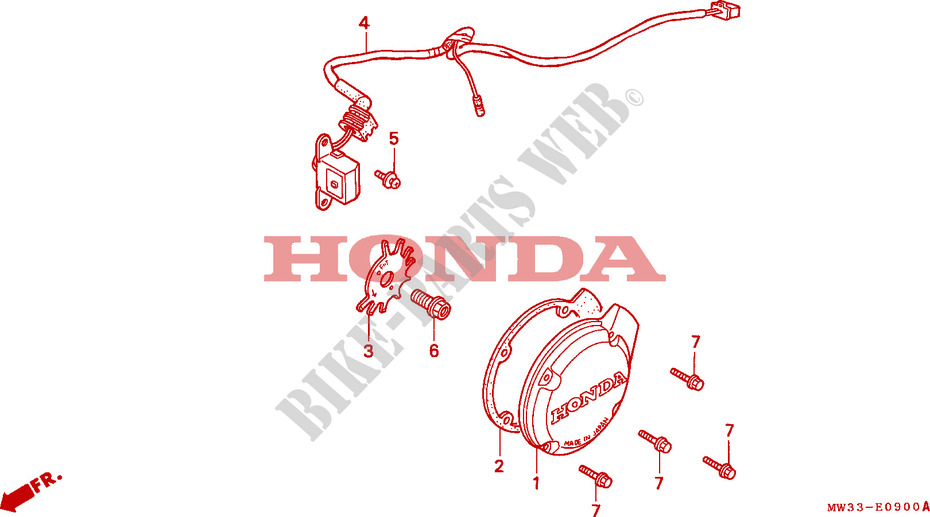 GENERATEUR D'IMPULSIONS pour Honda SEVEN FIFTY 750 de 1992