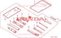 OUTIL pour Honda SEVEN FIFTY 750 de 1998