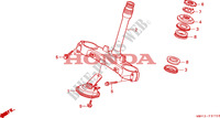 TE DE FOURCHE pour Honda RC45 RVF 750 de 1995