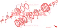 EMBRAYAGE pour Honda CB 500 de 1994