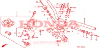 GUIDON   TE DE FOURCHE pour Honda CB 500 de 1994
