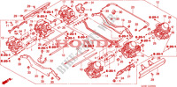 CARBURATEUR(ENS.) pour Honda 1500 F6C de 2002