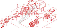 ALTERNATEUR pour Honda VALKYRIE 1500 F6C de 1999