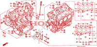 BLOC CYLINDRES pour Honda VALKYRIE 1500 F6C de 1999
