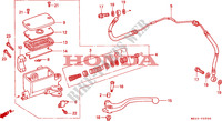 MAITRE CYLINDRE pour Honda F6C 1500 de 1999