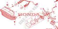 FEU ARRIERE pour Honda CBR 1000 F de 1994
