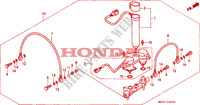 DISTRIBUTEUR D'AIR pour Honda GL 1500 GOLD WING SE de 1996