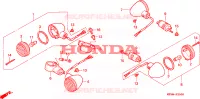 CLIGNOTANT pour Honda VF 750 MAGNA de 2002