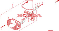 FEU ARRIERE pour Honda SHADOW 750 34HP de 1999