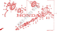 COUPLE CONIQUE pour Honda NTV 650 50HP de 1997