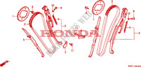 CHAINE DE DISTRIBUTION - TENDEUR Moteur 600 honda-moto SHADOW 1995 E__0400
