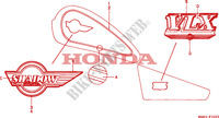 MARQUE(3) pour Honda SHADOW 600 VLX DELUXE de 1994