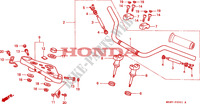GUIDON   TE DE FOURCHE (2) pour Honda VT SHADOW 600 de 1997
