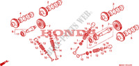 ARBRE A CAMES   SOUPAPE pour Honda PAN EUROPEAN ST 1100 de 1993