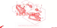CLIGNOTANT pour Honda PAN EUROPEAN ST 1100 POLICE de 2000