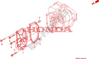 COUVERCLE DE SELECTION  pour Honda PAN EUROPEAN ST 1100 de 1993