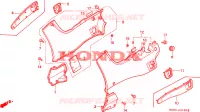COUVERCLES LATERAUX pour Honda PAN EUROPEAN ST 1100 POLICE de 2000