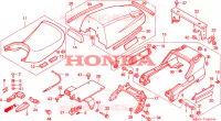 SELLE pour Honda PAN EUROPEAN ST 1100 POLICE de 2000