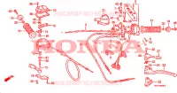 COMMODO   LEVIER   CABLE pour Honda TRX 300 FOURTRAX 4X4 de 1991