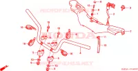 TUYAU DE GUIDON  pour Honda TRX 300 SPORTRAX EX de 2006