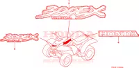 EMBLEME(1) pour Honda TRX 300 SPORTRAX EX de 1995