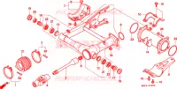 BRAS OSCILLANT pour Honda TRX 300 FOURTRAX de 1998