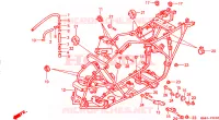 CADRE pour Honda TRX 300 FOURTRAX de 1998