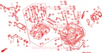 CULASSE pour Honda TRX 300 FOURTRAX de 1998