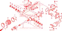 BRAS OSCILLANT pour Honda TRX 300 FOURTRAX de 2000