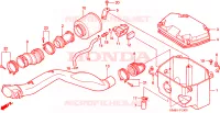 FILTRE A AIR pour Honda TRX 300 FOURTRAX de 2000