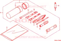 OUTIL pour Honda TRX 300 FOURTRAX de 2000