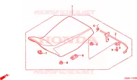 SELLE pour Honda TRX 300 FOURTRAX de 2000