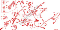 FAISCEAU DES FILS(NHX110WHA) pour Honda LEAD 110 de 2011