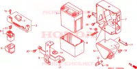 BATTERIE pour Honda CB 250 TWO FIFTY HK de 2004