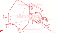 PARE BRISE pour Honda CB 250 RED LIGHT de 1996