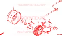 ALTERNATEUR pour Honda 125 VARADERO DE LUXE de 2010