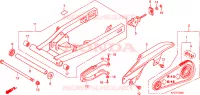 BRAS OSCILLANT pour Honda 125 VARADERO DE LUXE de 2010
