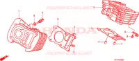 CYLINDRE pour Honda 125 VARADERO DE LUXE de 2010