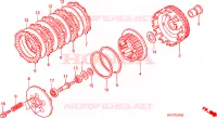 EMBRAYAGE pour Honda 125 VARADERO DE LUXE de 2010