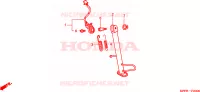 BEQUILLE pour Honda CBF 250 de 2004