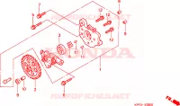 POMPE A HUILE pour Honda CBF 250 de 2004