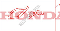 ANTIVOL HONDA U LOCK 120/340 HAC pour Honda S WING 125 FES 3E de 2011