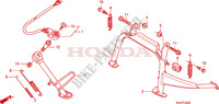 BEQUILLE pour Honda S WING 125 FES ABS 2ED de 2011