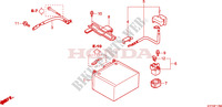 BATTERIE pour Honda SH 125 TOP CASE de 2011