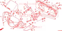 GUIDON   CARENAGE pour Honda SH 125 TOP CASE de 2011